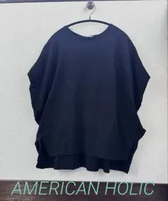 【AMERICAN HOLIC】半袖ドルマンカットソーのサムネイル