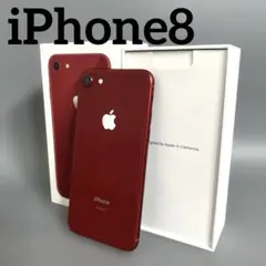 iPhone 8　64GB　レッド　バッテリー最大容量70%