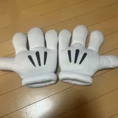 ディズニー　Disneyミッキー手袋 大人用 白　東京ディズニーリゾート