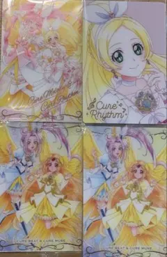 プリキュアウエハース 12 キュアメロディ リズム　ビート　ミューズ