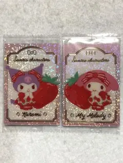 サンリオウエハース10 箔押し マイメロディ クロミ スペシャルカード