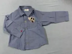 ミッキー 長袖シャツ 90