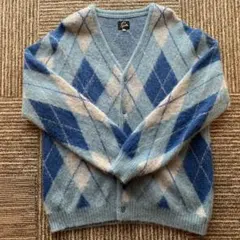 アーガイル カーディガン