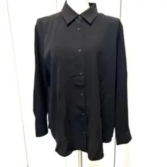 GU 長袖 シャツ ブラック XL