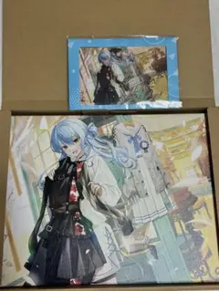 星街すいせい 誕生日キャンパスアート メッセージカード