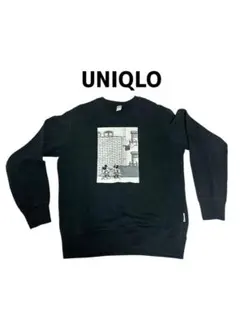UNIQLO UT ミッキー＆ミニー スウェット ブラック