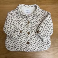 ZARA キルティングジャケット 花柄 86 12-18