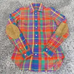 ラルフローレン　RALPH LAUREN エルボーパッチ　シャツ