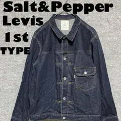 【Salt&Pepper】 1st デニムジャケット ジージャン Tバック 濃紺 Salt&Pepper】 1st デニムジャケット ジージャン Tバック 濃紺