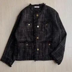 美品✨フリークスストア ツイードジャケット 金ボタン フォーマル 卒服 卒園式