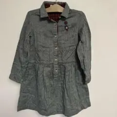 familiar ワンピース　120cm 綿100%