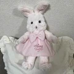 シャーリーテンプル　うさぎのぬいぐるみ　ピンク　ノベルティ　美品