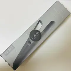 新品未開封 サロニア スムースシャイン ストレートアイロン グレー