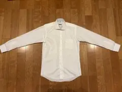 ORIHICA スリムフィット ホワイト長袖シャツ