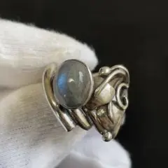 美品 9号 かすう工房 金魚 ブルートパーズ リング 指輪 - メルカリ