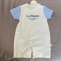 【新品タグ付き】 tete a tete 半袖ロンパース　70
