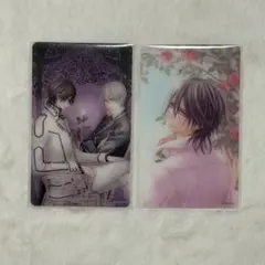 ヴァンパイア騎士 原画展 トレーディング クリアカード 枢&零 ②