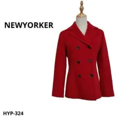 NEWYORKER ニューヨーカー コート アンゴラ ウール おしゃれ