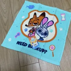ラスト1点！大人気！可愛い　ディズニー　ズートピア　ハンドタオル！