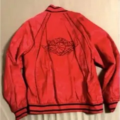 エアージョーダン1 jordan1 ファーストウィングマークロゴサテンジャンバー