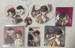 第五人格 缶バッジ コミケ C107 冬コミ ハート型 グリッター 全7種
