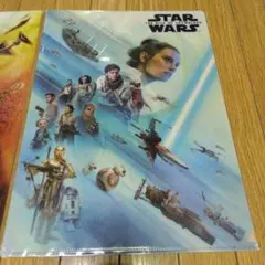 新品未使用スターウォズ　クリアファイルセット　シール付