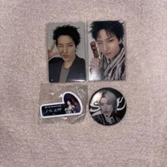 金城碧海 117 survive 縁日トレカ ネームプレート メンカラ 缶バッジ