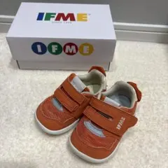 IFME ベビーシューズ オレンジ 13.0cm