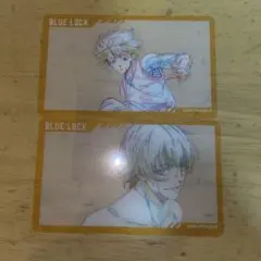蜂楽 廻 トレーディングクリアシート2種 ブルーロック展 エゴ展