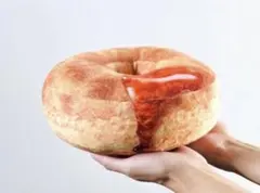 ケンタッキー　ビスケット型お昼寝枕