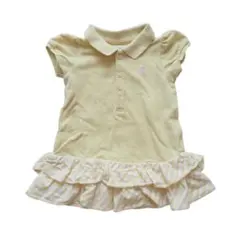 訳あり RalphLauren ラルフローレン パフスリーブ フリル ポロシャツ