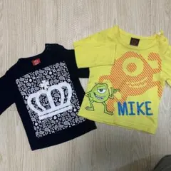 ベビードール　Tシャツ　2枚セット　モンスターズインク　マイク
