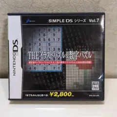 SIMPLE DSシリーズ Vol.7 THE イラストパズル＆数字パズル