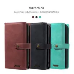 【在庫処分】iphone12.12proケース カバー財布機能　ブランド手帳型