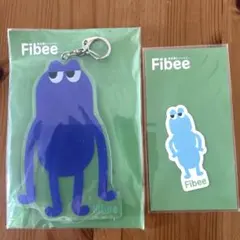 Fibeeファイビー　アクリルキーホルダー、ステッカー　ミツカン