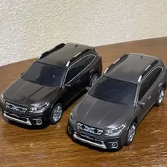 SUBARU スバル　ぶつからない　ミニカー　2台のサムネイル