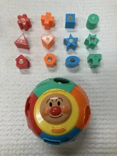 NEW アンパンマン まるまるパズル 知育玩具
