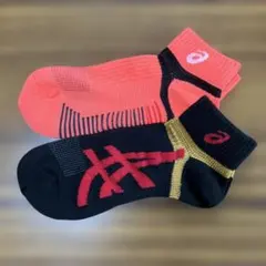 asics スポーツソックス 2足セット　24-26cm