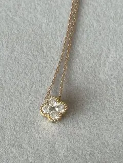ポンテヴェキオダイヤモンド0.15ct K18ゴールドネックレスのサムネイル