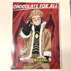 僕のヒーローアカデミア ヒロアカ 明治 クリア ポスター ホークス