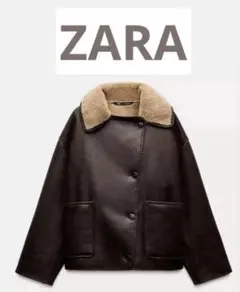 ZARA ザラ　ダブルフェイスジャケット　S アウター　コート