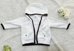 ベビーギャップ フード付きコットンカーディガン 80cm