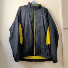 Nike フルジップジャケット ブラック/イエロー