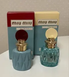 miumiu オードパルファム ローブルー　7.5ml 箱入り