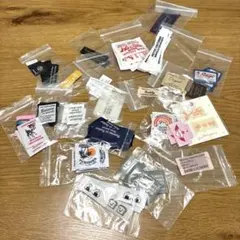 ハンドメイド タグ 大量 まとめ売り 布タグ ワッペン 50枚以上