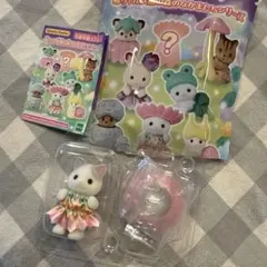 シルバニアファミリー 赤ちゃん妖精の森のなかまたちシリーズ　ラテネコ メイベル