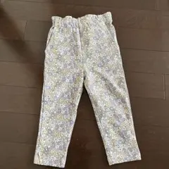 petit main テーパードパンツ　90cm 花柄