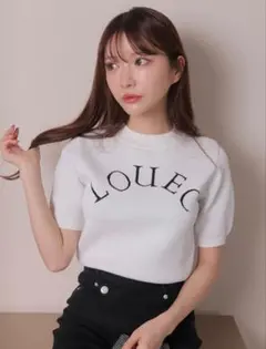 LIP SERVICE LOUECニット ホワイト 白