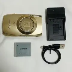 Canon IXY 31S ゴールド 完動品 箱付き 付属品完備 美品 - メルカリ