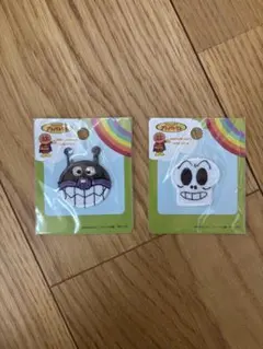 バイキンマン　ホラーマン　ワッペン 2個セット